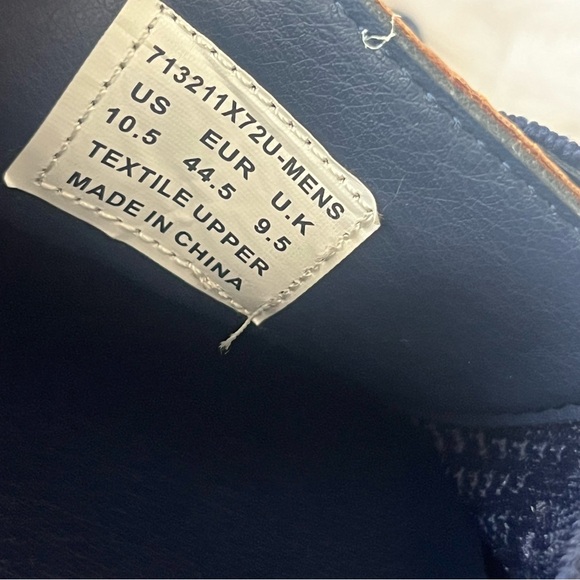 G.H. Bass & Co. Mens Kole Knit UL X Casual Oxford Shoe - 10.5 M Navy/Tan - Picture 15 of 15